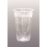 Cold Cup 10oz, Plastic Transparent, Wrapped